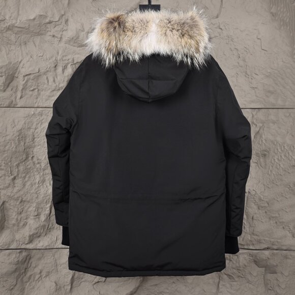 AUTHENTIC CANADA GOOSE MEN'S EXPEDITION PARKA BLACK - Picture 2 of 8